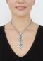 Preview: Light Blue - Water Cascade Glam - Konplott necklace